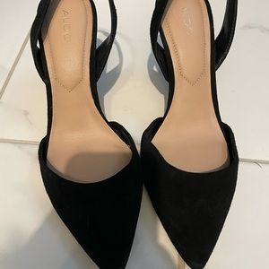 ALDO Black slingback heels  Size 8M